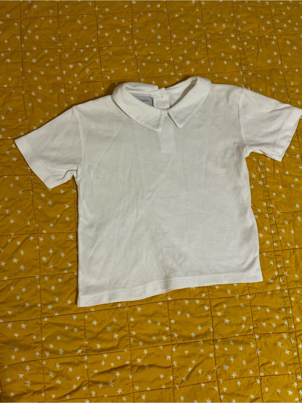 Squiggles by Charlie White Pima Cotton Polo Collar Shirt